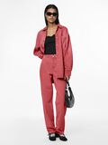 Pieces PCFRIA HW STRAIGHT FIT JEANS, High Risk Red, highres - 17151718_HighRiskRed_1133844_007.jpg