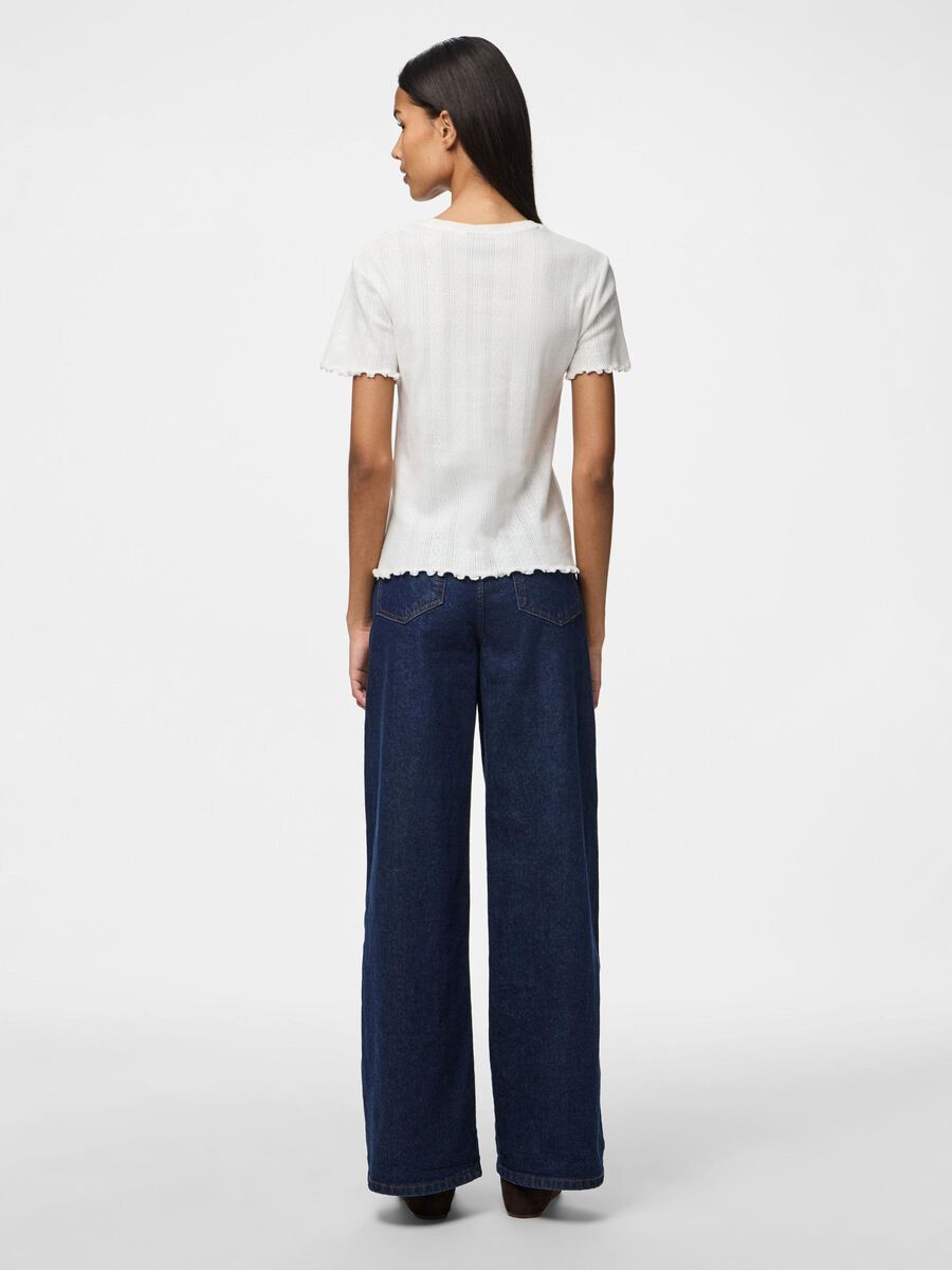 Pieces PCMARIE POINTELLE T-SHIRT, Cloud Dancer, highres - 17152053_CloudDancer_004.jpg