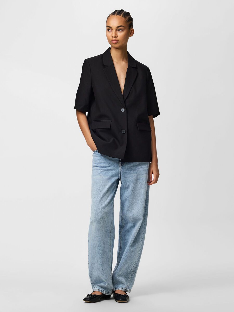 Product carousel image - PCBOSELLA 2/4-ARM BLAZER, Black | 1