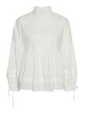 Pieces PCDULA LONG SLEEVED TOP, Bright White, highres - 17149723_BrightWhite_001.jpg