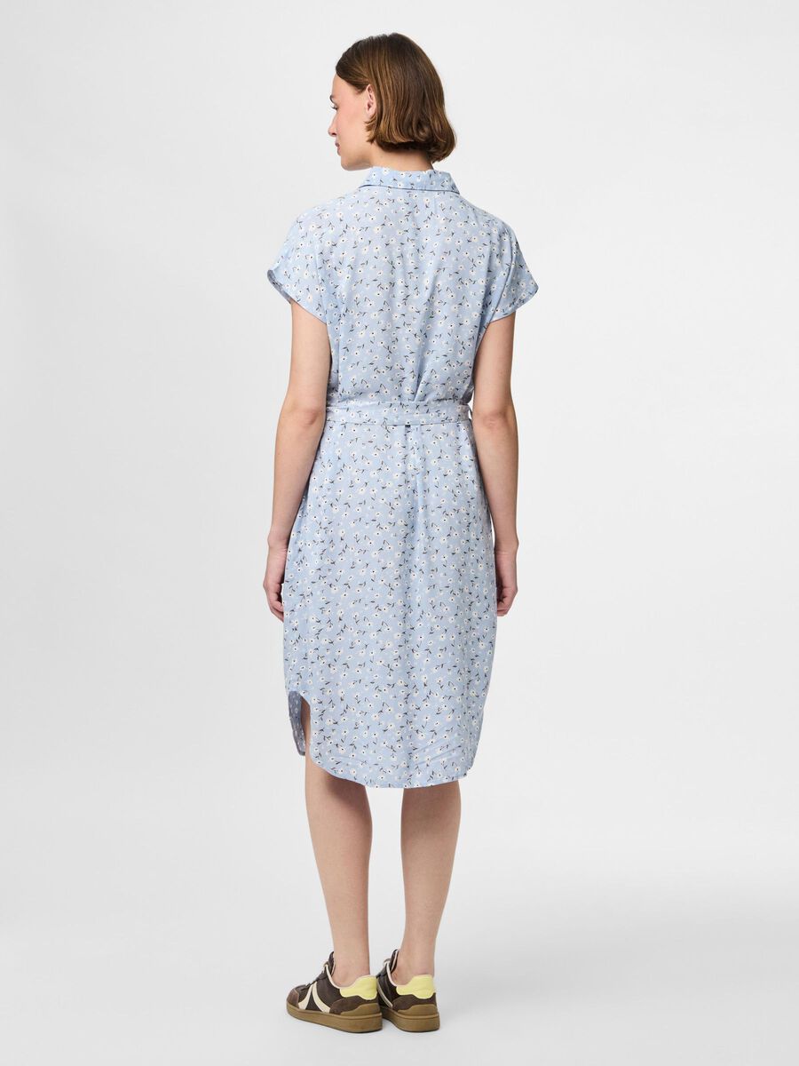 Pieces PCNYA SHIRT DRESS, Cashmere Blue, highres - 17111420_CashmereBlue_948486_004.jpg
