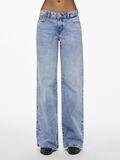 Pieces PCSELMA TH JEAN À COUPE AMPLE, Light Blue Denim, highres - 17153793_LightBlueDenim_003.jpg