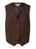 Product image thumbnail - PCBOSELLA WAISTCOAT, Hot Fudge | 7