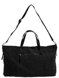 Pieces SUEDE TRAVEL BAG, Black, highres - 17079612_Black_008.jpg