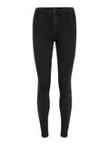 Pieces HIGH WAIST SLIM FIT JEANS, Black, highres - 17101373_Black_001.jpg