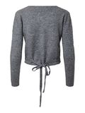 Product image thumbnail - PCMAJI WRAP KNIT, Medium Grey Melange | 7