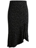 Pieces PRINTED FRILL SKIRT, Black, highres - 17089962_Black_628520_001.jpg