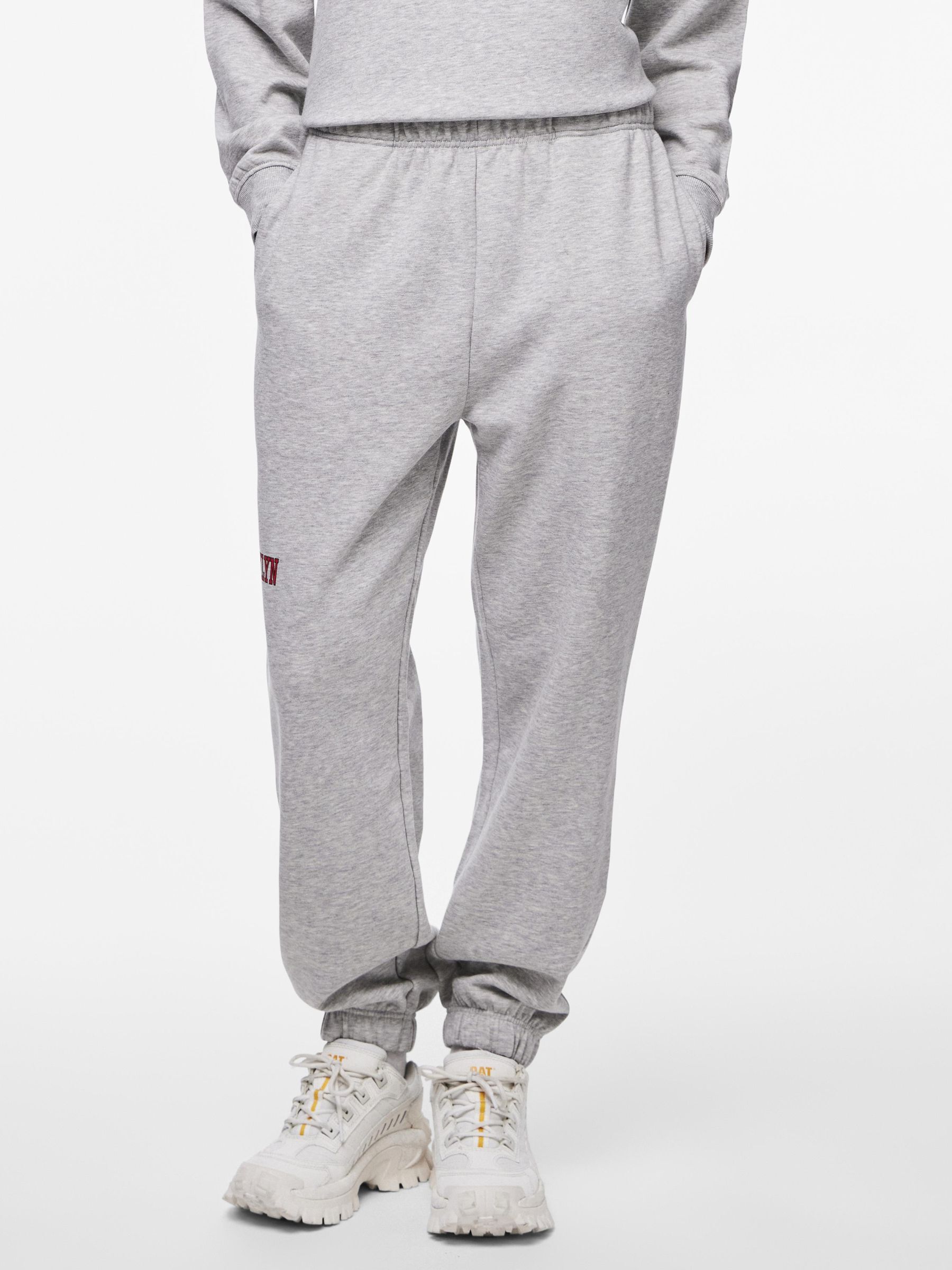 Light grey champion store joggers