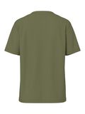Pieces PCRIA BOMULD T-SHIRT, Deep Lichen Green, highres - 17140802_DeepLichenGreen_002.jpg