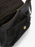 Pieces LEATHER CROSSBODY BAG, Black, highres - 17102054_Black_005.jpg