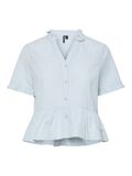 Pieces PCALMA V-NECK  TOP, Cashmere Blue, highres - 17161206_CashmereBlue_1221755_001.jpg