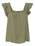 Pieces PCPIA SLEEVELESS TOP, Deep Lichen Green, highres - 17154740_DeepLichenGreen_001.jpg