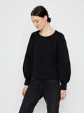 Pieces PUFÆRMET SWEATSHIRT, Black, highres - 17107553_Black_003.jpg