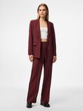 Product image thumbnail - LEVEÄLAHKEISET HOUSUT, Tawny Port | 5