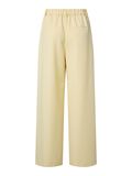 Product image thumbnail - PCKAMIL WIDE-LEG TROUSERS, French Vanilla | 8