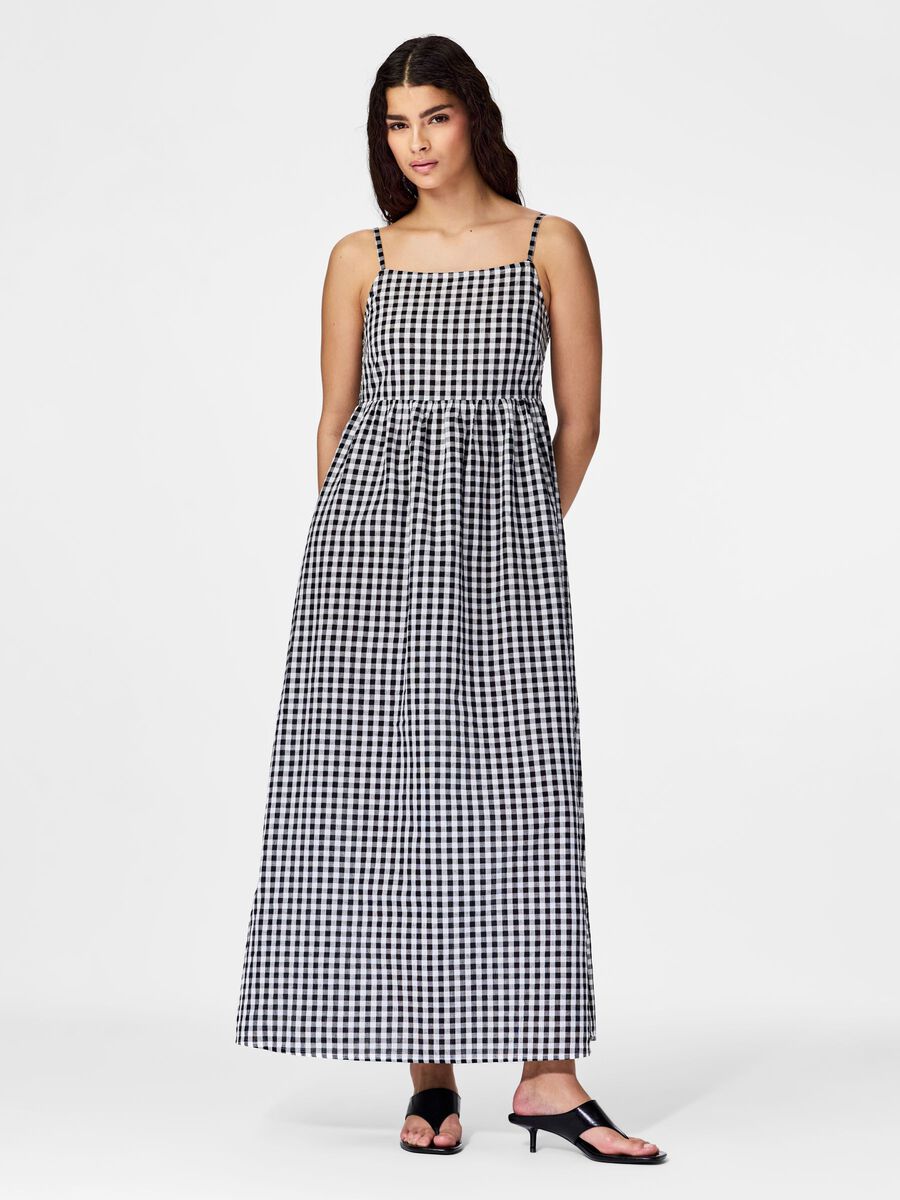 Product carousel image - VESTIDO MAXI, Black | 1