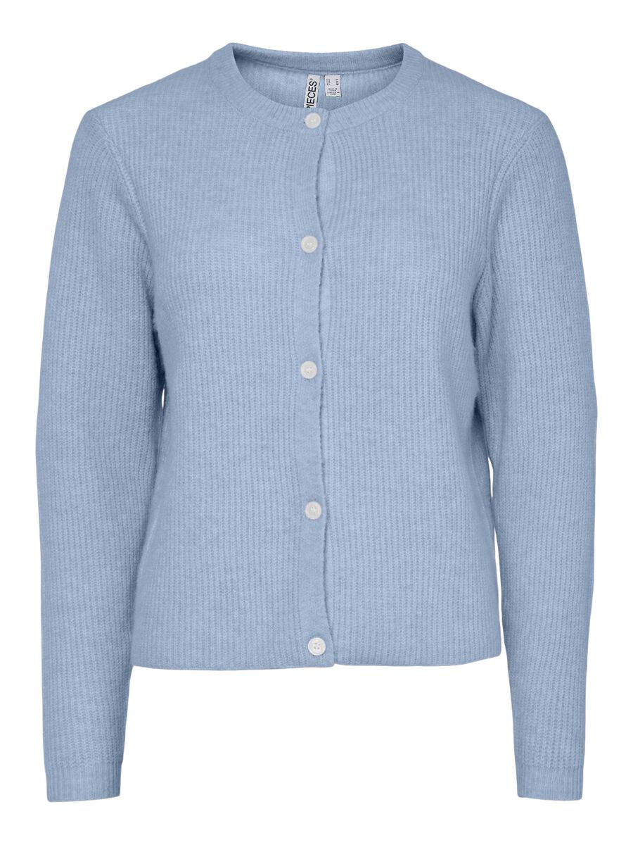 Product carousel image - PCSILLY KNITTED CARDIGAN, Cashmere Blue | 1