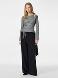 Product image thumbnail - PCMAJI WRAP KNIT, Medium Grey Melange | 3