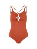 Pieces STRAPPY ONE-PIECE SWIMSUIT, Ginger Bread, highres - 17099171_GingerBread_001.jpg
