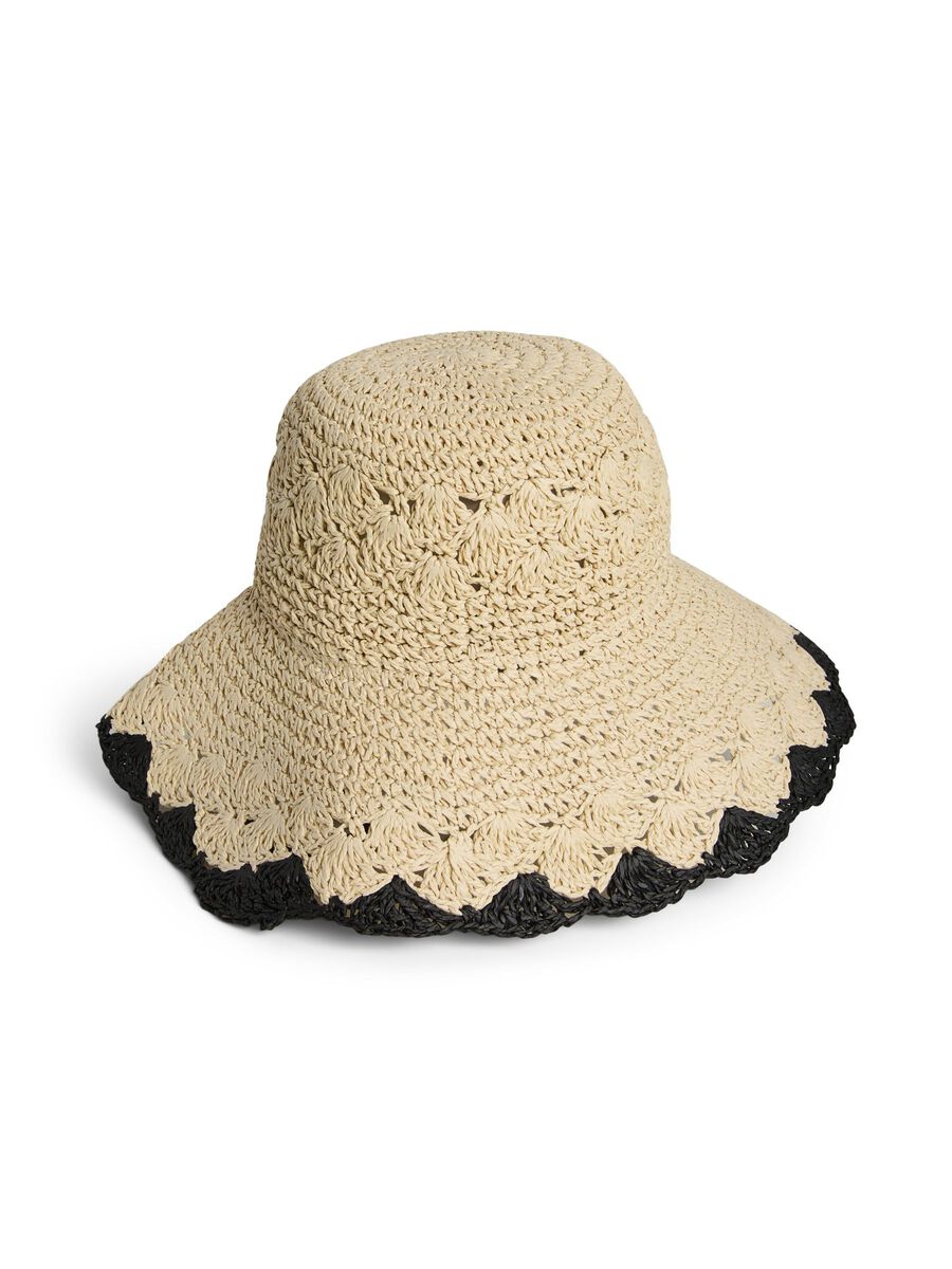 Product carousel image - PCKYDIA CONTRAST HAT, Nature | 2