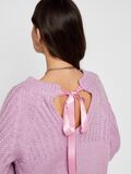 Pieces RIBBON-TIE BACK KNITTED PULLOVER, Orchid Bouquet, highres - 17104118_OrchidBouquet_006.jpg