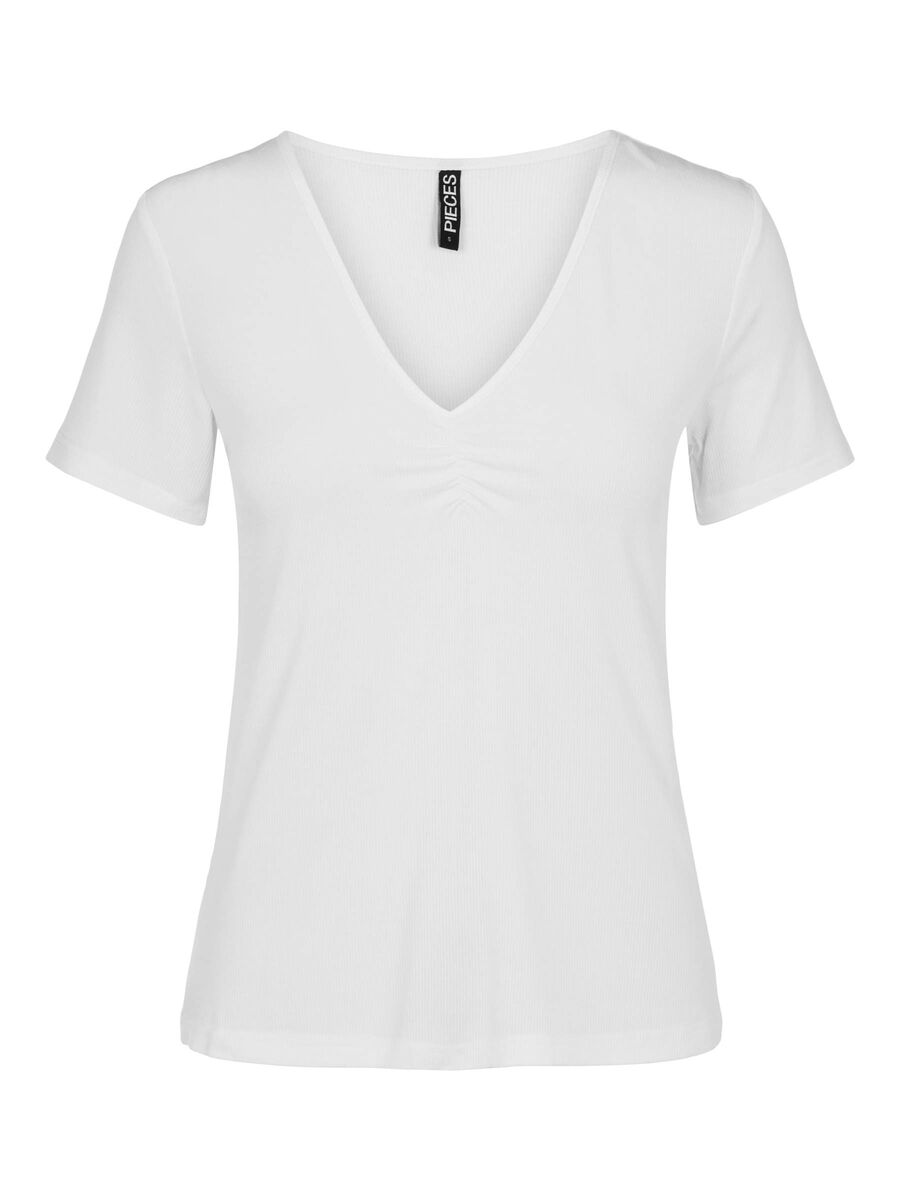 PIECES Pclil Top Kvinder White