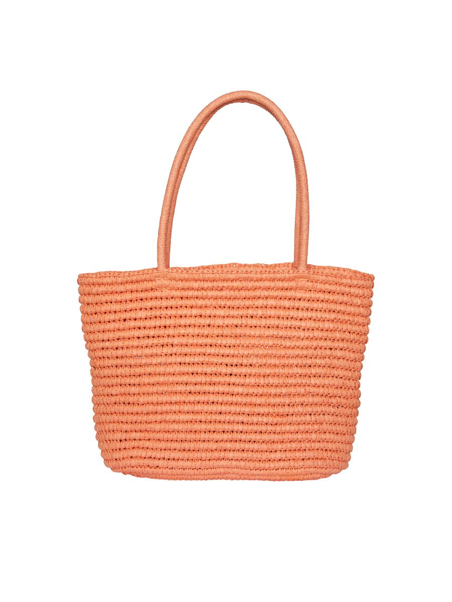 Pieces PCBETTA STRAW BAG, Papaya, highres - 17136254_Papaya_001.jpg