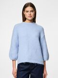 Pieces PCDALAILA 3/4 STICKAD TRÖJA, Cashmere Blue, highres - 17157899_CashmereBlue_003.jpg