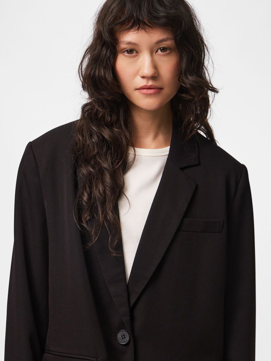 Carousel image 6 PCKAMIL OVERSIZED BLAZER, Black