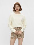 Pieces LANGE MOUWEN SWEATSHIRT, Eggnog, highres - 17120112_Eggnog_003.jpg