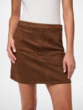 Product image thumbnail - PCRAKEL BRUSHED HW MINI SKIRT, Downtown Brown | 4
