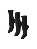 Pieces PCMARTA 3-PACK SOCKS, Black, highres - 17151108_Black_1125916_001.jpg
