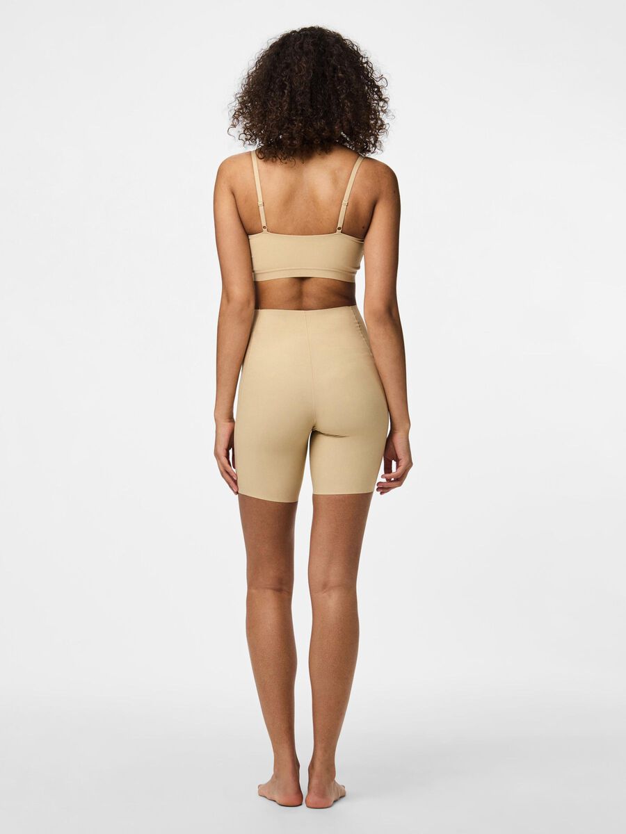 Pieces PCNAMEE 2-PACK SEAMLESS BIKE SHORTS, Peach Taffy, highres - 17141162_PeachTaffy_1050915_004.jpg