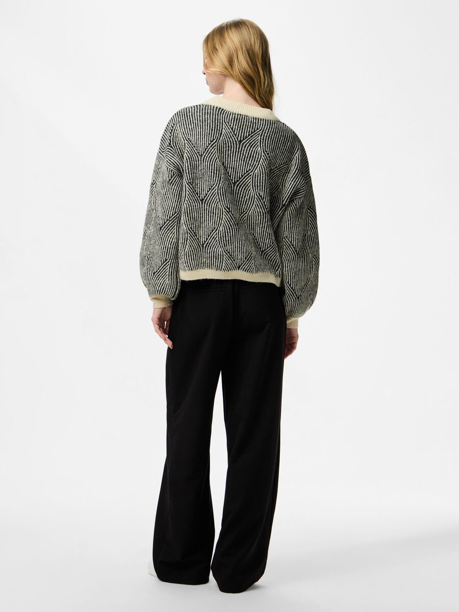Carousel image - PCJENNA KNITTED JUMPER, Whitecap Gray | 2