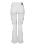 Pieces PCPEGGY HW FLARED JEANS, Bright White, highres - 17133449_BrightWhite_002.jpg