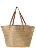 Pieces STRAW SHOULDER BAG, Natural, highres - 17088807_Natural_001.jpg