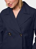 Product image thumbnail - PCSCARLETT SHORT TRENCHCOAT, Maritime Blue | 5