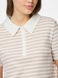 Pieces PCDONNA RIB POLO TOPP, Silver Gray, highres - 17161306_SilverGray_1222831_006.jpg