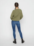 Pieces PCDELLY MW SKINNY FIT-JEANS, Medium Blue Denim, highres - 17097302_MediumBlueDenim_004.jpg