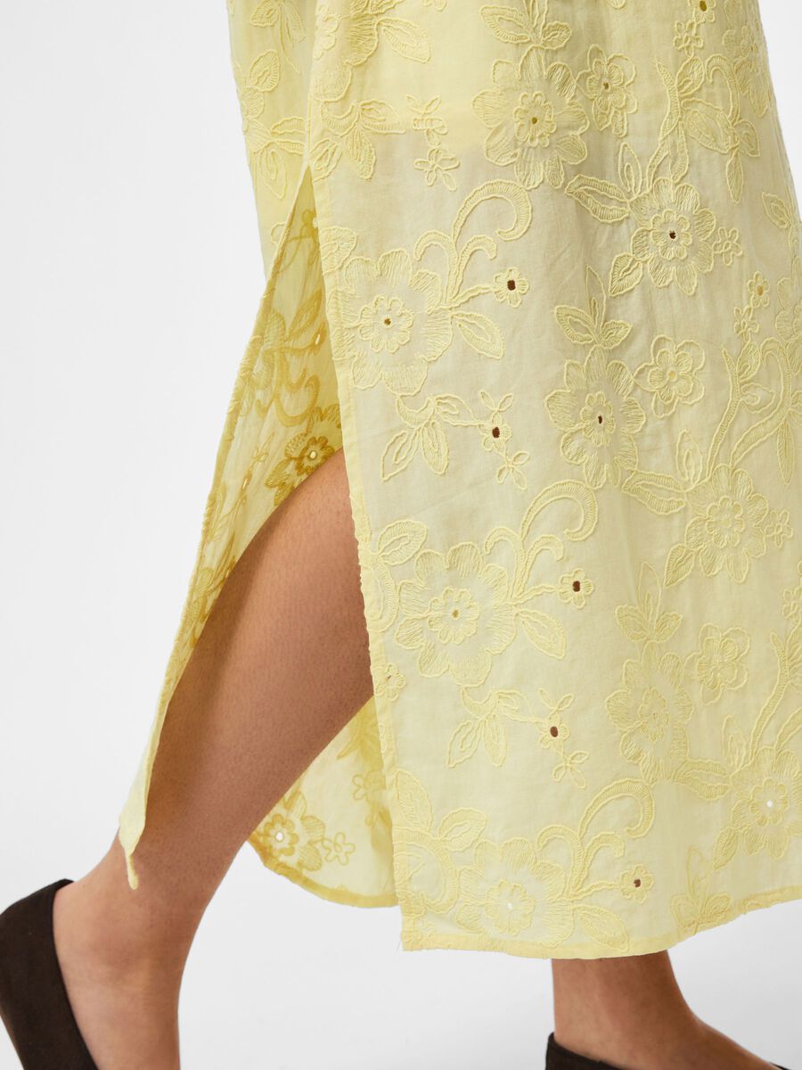 Carousel image - PCGINGER MAXI DRESS, French Vanilla | 5