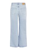 Pieces WEIT GESCHNITTENE HIGH WAIST JEANS, Light Blue Denim, highres - 17110645_LightBlueDenim_002.jpg