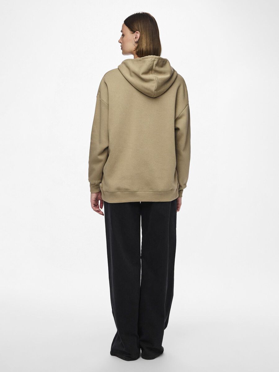 Pieces PCCHILLI HOODIE, Silver Mink, highres - 17126591_SilverMink_004.jpg