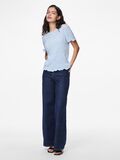 Pieces PCFLORA T-SHIRT, Cashmere Blue, highres - 17155404_CashmereBlue_1169658_005.jpg