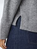 Pieces PCMALOU  KNITTED JUMPER, Medium Grey Melange, highres - 17154485_MediumGreyMelange_006.jpg