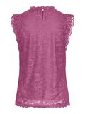 Pieces PCOLLINE LACE SLEEVELESS TOP, Ibis Rose, highres - 17120454_IbisRose_002.jpg