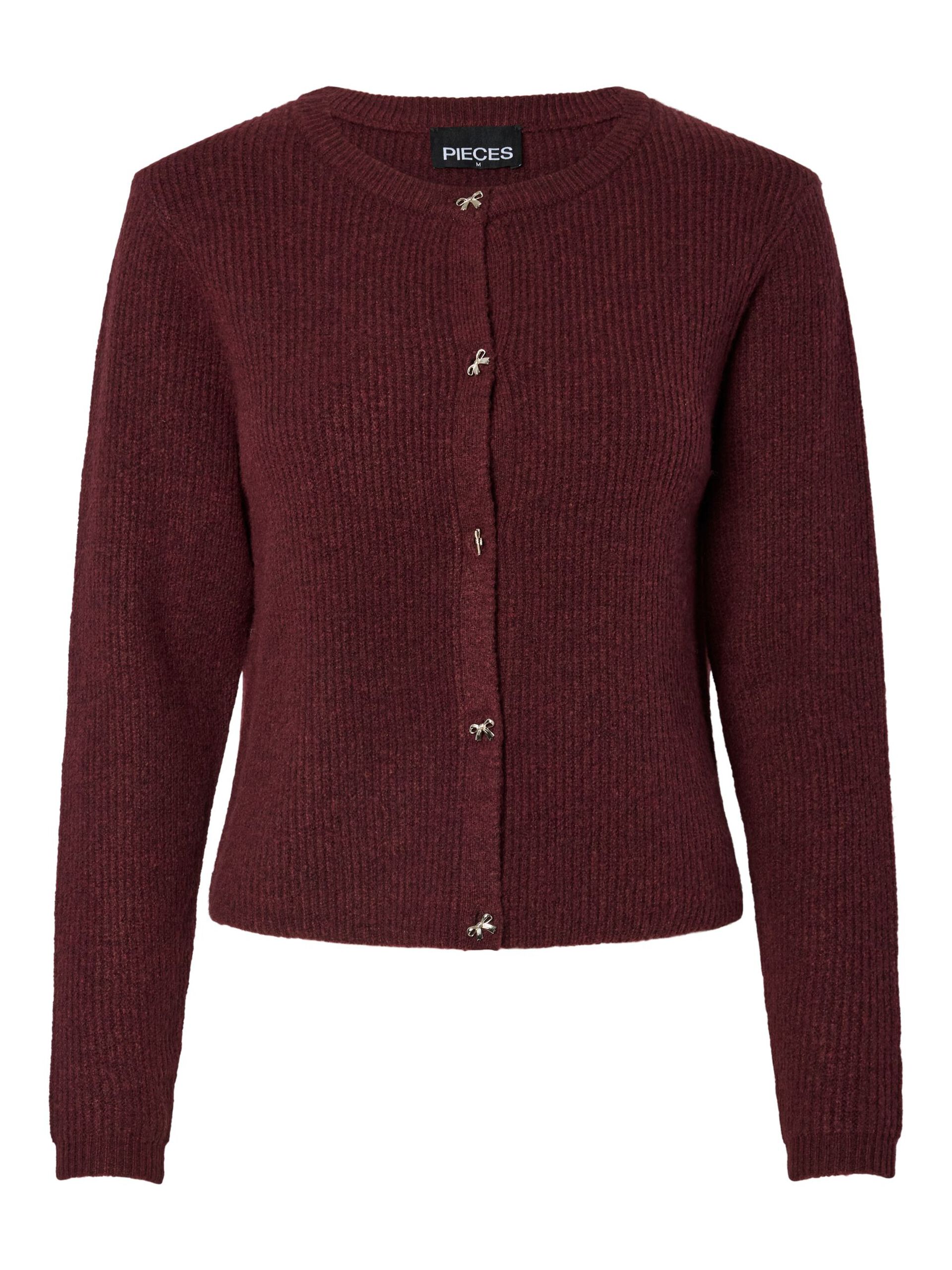Carousel image - PCSILLY KNITTED CARDIGAN, Port Royale | 5