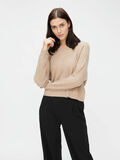 Pieces PCSUNA KNITTED PULLOVER, Natural, highres - 17107822_Natural_003.jpg