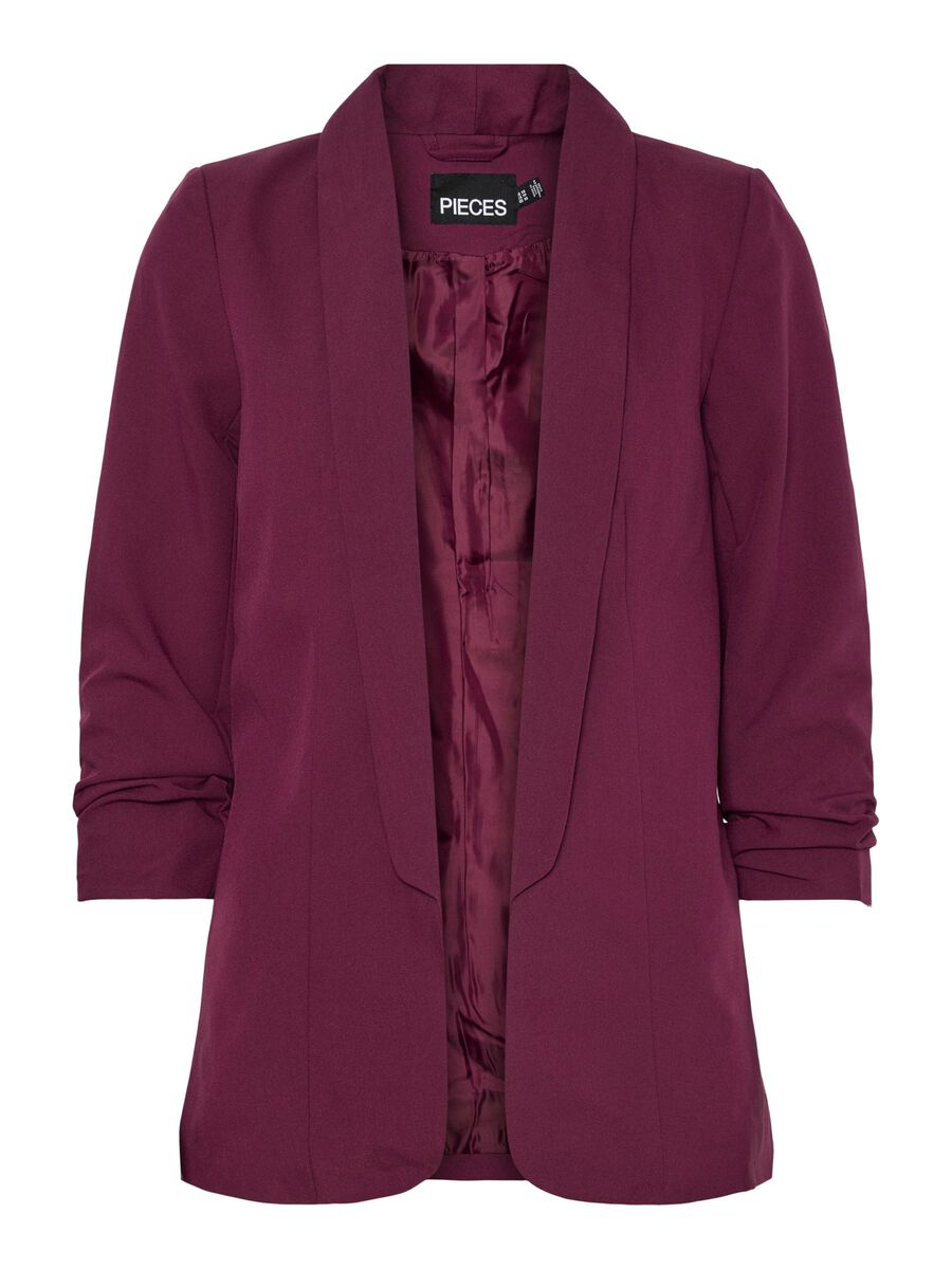 Pieces PCBOSELLA BLAZER, Grape Wine, highres - 17090996_GrapeWine_001.jpg
