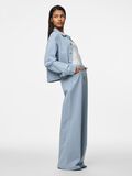 Pieces PCBILLO MW STRIPED WIDE FIT JEANS, Light Blue Denim, highres - 17157738_LightBlueDenim_1207595_007.jpg