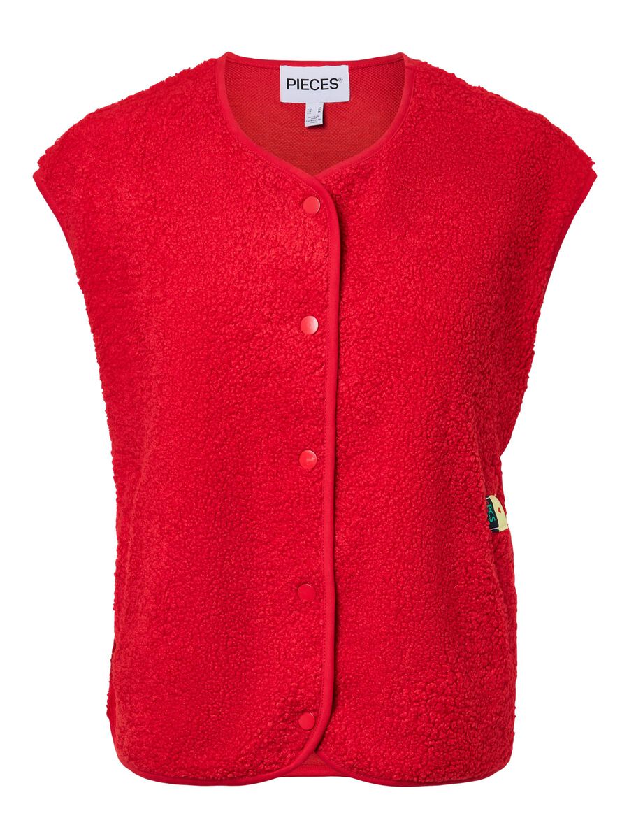 Product carousel image - PCKATTY - TEDDY  GILET SANS MANCHES, Adrenaline Rush | 2